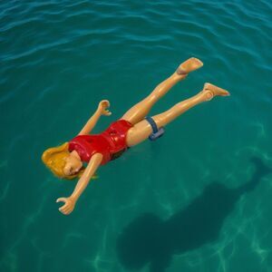 Vintage Chap Mei Animal Planet Scuba Diver Female Action Figure  3.75"